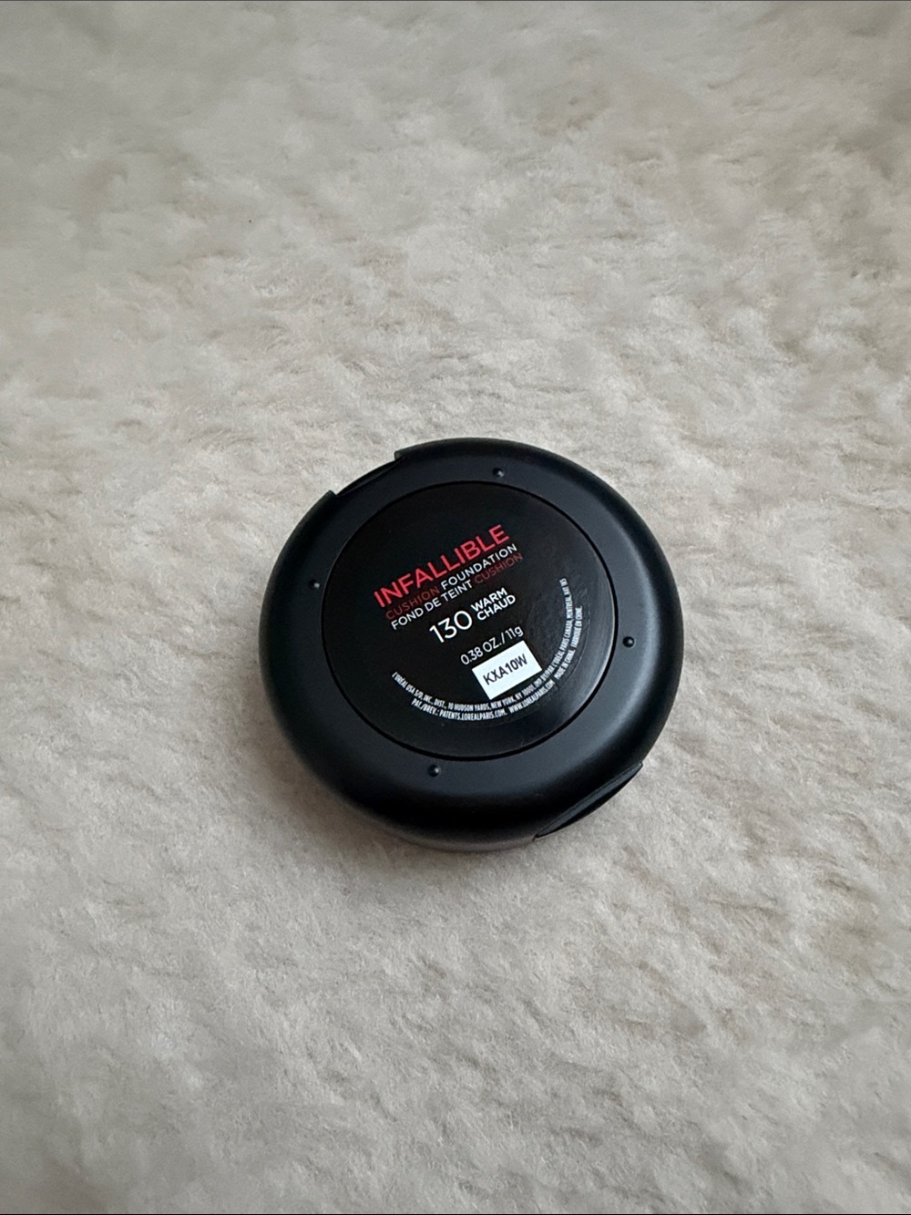 L’Oréal Infallible Cushion Foundation- shade 130 warm - Picture 2 of 2